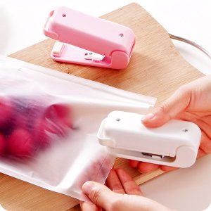 Mini Portable Bag Sealer Heat Machine for Plastic Food Snack Storage Kitchen Tool