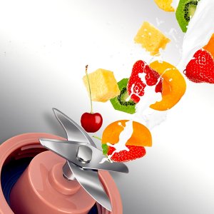 Portable Rechargeable Electric Juicer USB Mini Mixer Fresh Fruit Juice Machine Blender cup